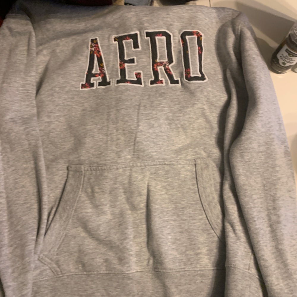 Aeropostale size small gray sweatshirt